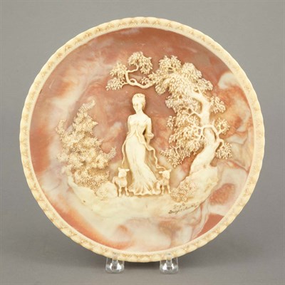 Lot 201 - Set of Seven Incolay Studios Romantic Cameo...