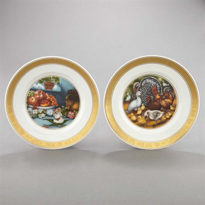 Lot 279 - Set of Twelve Royal Copenhagen Hans Christian...
