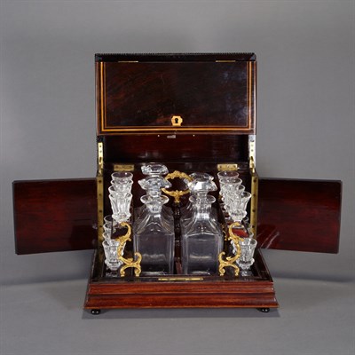 Lot 413 - Napoleon III Style Satinwood Inlaid Rosewood...