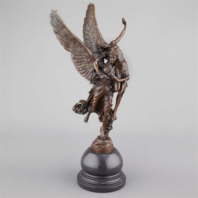 Lot 344 - Bronze Figural Group After A J Clesinger...