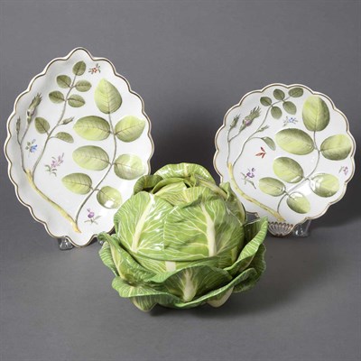 Lot 394 - Group of Six Royal Worcester Porcelain Serving...