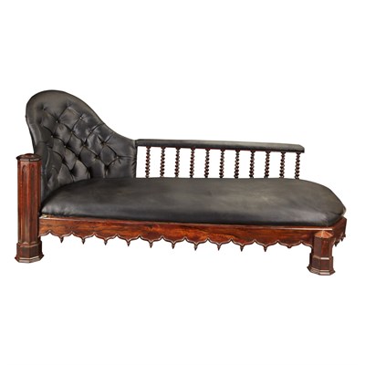 Lot 1307 - American Gothic Revival Carved Rosewood...