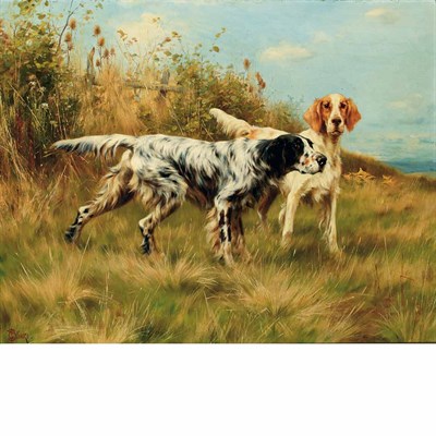 Lot 8 - Thomas Blinks British, 1860-1912 On the Scent...