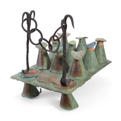 Lot 244 - Nancy Graves American, 1940-1995 Sumer, 1986...
