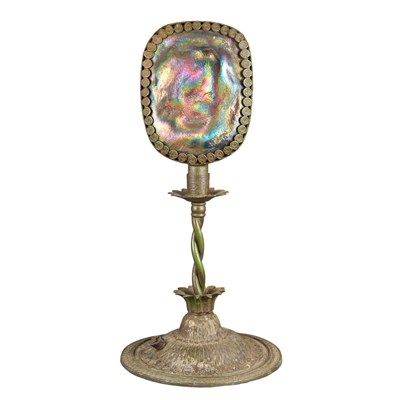 Lot 1390 - Unsigned Tiffany Studios Turtle Back Glass...