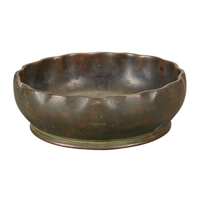 Lot 1380 - Tiffany Studios Bronze Bowl First quarter of...