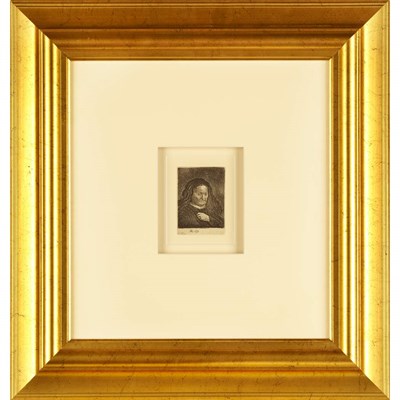 Lot 70 - Rembrandt van Rijn THE ARTIST'S MOTHER WITH...