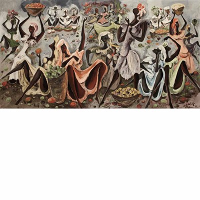 Lot 350 - Adolf Arthur Dehn American, 1895-1968 Haitian...