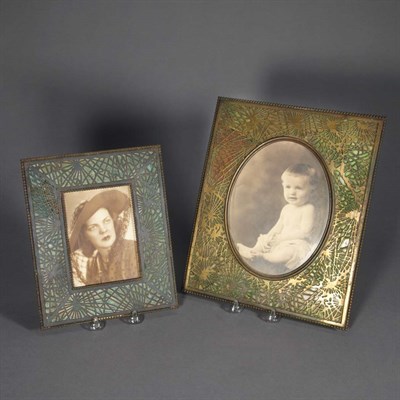 Lot 1375 - Group of Three Tiffany Studios Bronze and...