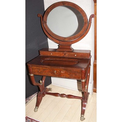 Lot 329 - William IV Rosewood Buffet Height 54 inches,...