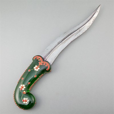 Lot 25 - Two Indian Daggers Comprising one with a gray...