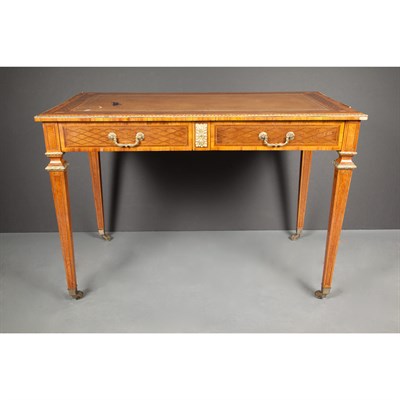 Lot 96 - Louis XVI Style Gilt-Metal Mounted Parquetry...