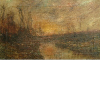 Lot 52 - Edward B. Gay American, 1837-1928 Sunset...