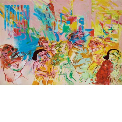 Lot 19 - Ana Eckell Argentine, b. 1947 La Tarde, 1986...