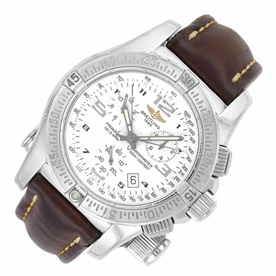 Lot 275 - Gentleman's Stainless Steel 'Professional Emergency Mission' Chronometer Wristwatch, Breitling