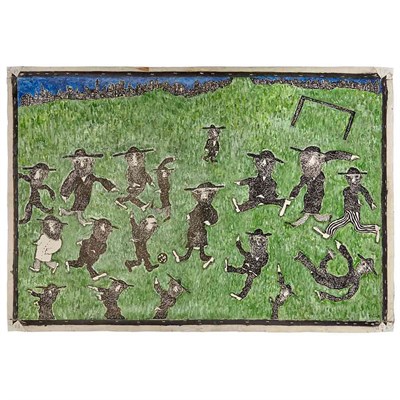 Lot 32 - Pedro Roth Hungarian, b. 1938 Rabbi Football,...