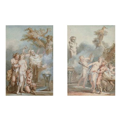 Lot 95 - Jacques Philippe Caresme French, 1734-1796...