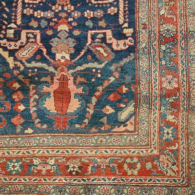 Lot 674 - Sarouk Rug North Persia, circa 1925 The indigo...