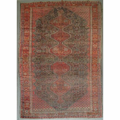 Lot 552 - Q'ashqa'i Gallery Carpet Southwest Persia,...