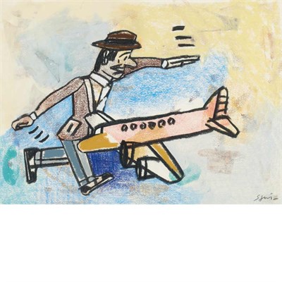 Lot 72 - Antonio Segui Argentine, b. 1934 Untitled...