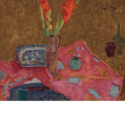 Lot 120 - Joseph Solman American, 1909-2008 Gladiolas,...