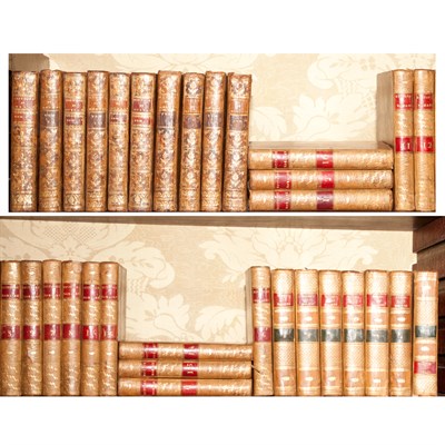 Lot 384 - [FINE BINDINGS] Group of approximately 42...