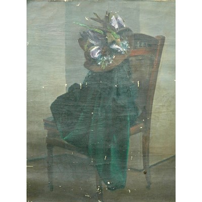 Lot 13 - American School 20th Century Studio Interiors:...