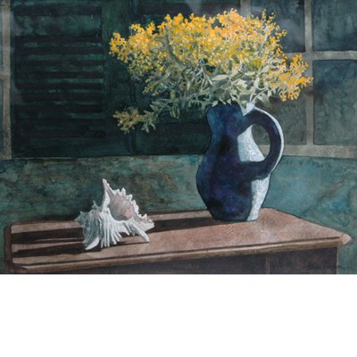 Lot 27 - Allen Blagden American, b. 1938 Summer Still...