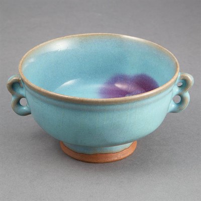 Lot 315 - Chinese Junyao Bowl 19th Century The deep...