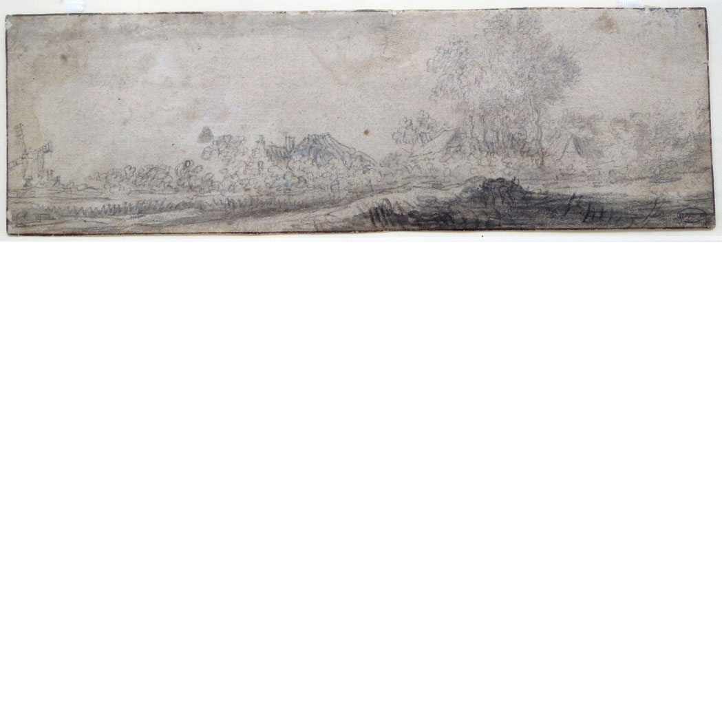 Lot 13 - School of Jan van Goyen Landscape with a...