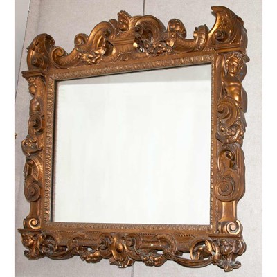 Lot 436A - Renaissance Style Gilt-Wood Mirror The...