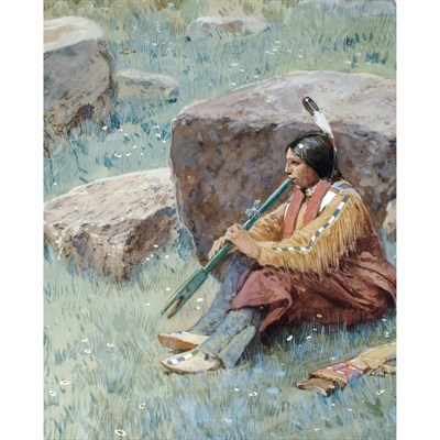 Lot 317 - Henry Francois Farny American, 1847-1916 Love...