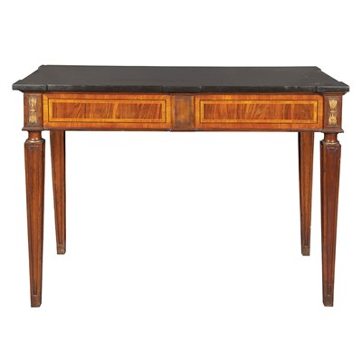 Lot 263 - Empire Style Inlaid and Parcel Ebonized...