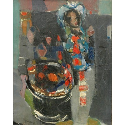 Lot 111 - Jacques (Jacob Kikoine) Yankel French, b. 1920...