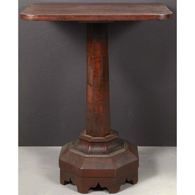 Lot 1578 - American Mahogany Center Table Circa 1850 The...