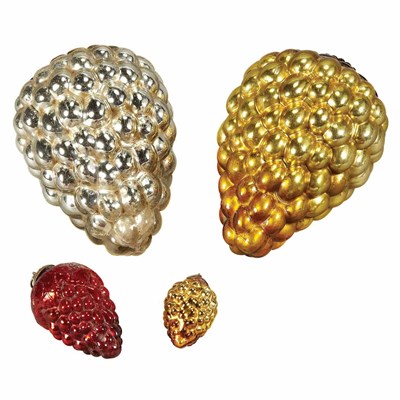 Lot 1265 - Group of Seven Glass Kugels Late 19th century...
