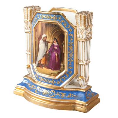Lot 1417 - Paris Porcelain Vase Jacob Petit, second...