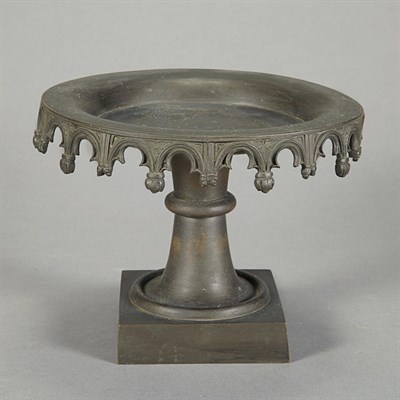Lot 1245 - Group of Gothic Revival Bronze Articles Late...