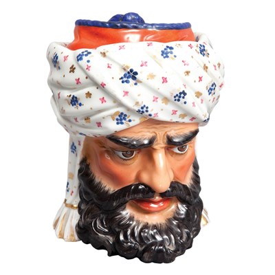 Lot 1493 - French Porcelain Tobacco Jar Paris, 19th...