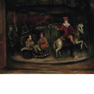 Lot 394 - Jacques Zucker American, 1900-1981 Carousel...