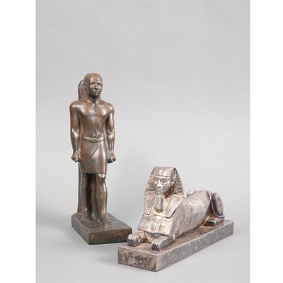Lot 1554 - Two Egyptian Revival Style Doorstops 20th...