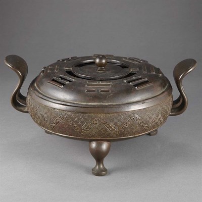 Lot 437 - Chinese Bronze Censer Ming Dynasty Of...