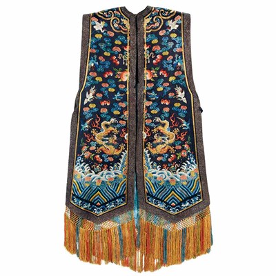 Lot 478 - Chinese Woman's Quasi Official Vest 19th...