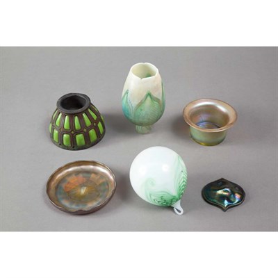 Lot 1389 - Group of Tiffany Studios and Other American...