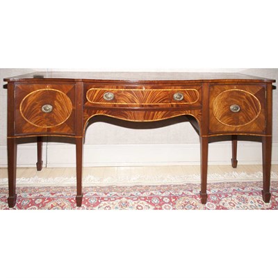 Lot 536 - George III Style Mahogany Sideboard Height 35...