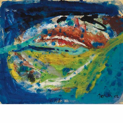 Lot 75 - Asger Jorn Danish, 1914-1973 Unidentified...