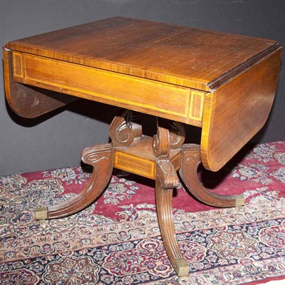 Lot 325 - Regency Style Rosewood Sofa Table Height 28...