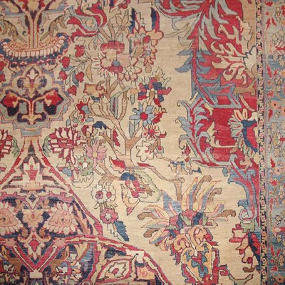 Lot 535 - Lavar Kirman Carpet Southeast Persia, last...