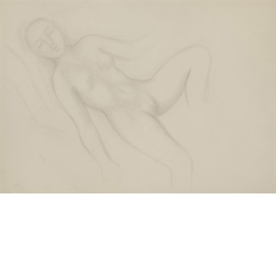 Lot 45 - Balthus Swiss, 1908-2001 Jeune Fille Nue...