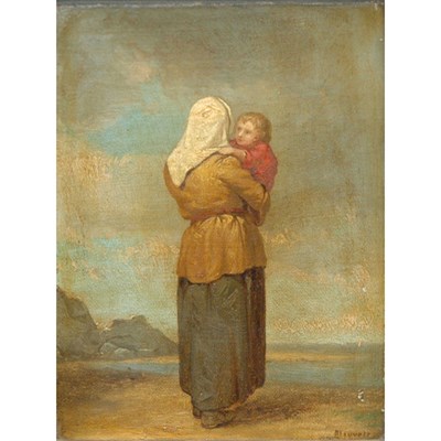 Lot 37A - Charles F. Blauvelt American, 1824-1900 Mother...
